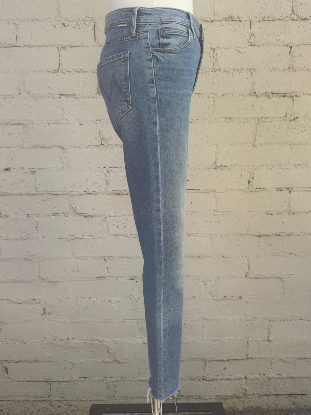 MOTHER The Pixie Dazzler Ankle Fray Shoot To Thrill Size 26 - Picture 5 of 16